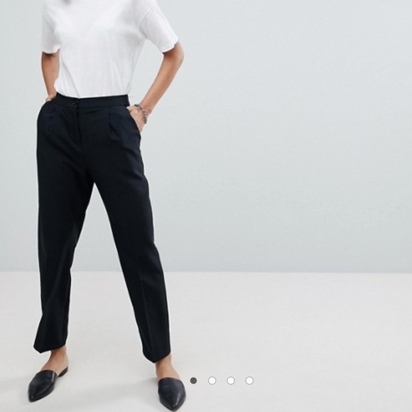 BOGO50% NWOT DO+BE Tapered Leg Trouser with Pearl - Picture 1 of 6